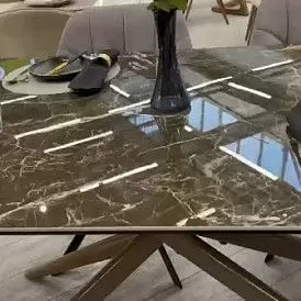 Стол раскладной Festa 160-240, темная керамика