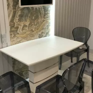 Стол раскладной Verona Glass (120), белый матовый 1635249482484.jpg