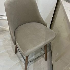 Стул полубарный Jimmy, бежевый/беленое дерево