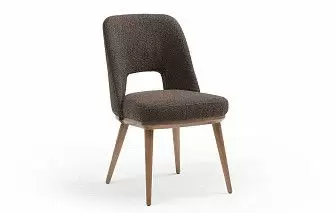 Стул Agata, коричневый/орех