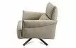Кресло и оттоманка Wendy, темно-бежевый