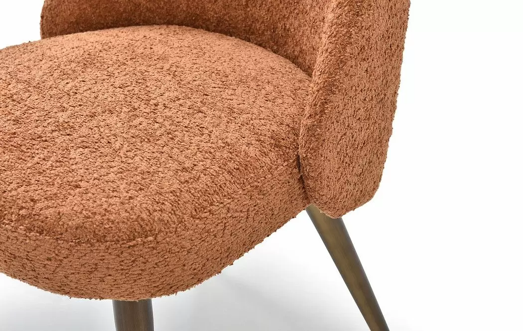 Стул Leda, терракотовый/бронза - фото 6