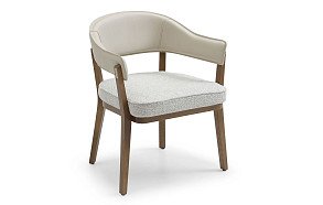 Стул Ernest, бежевый/серый/орех