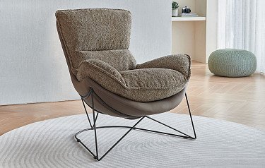 Кресло May, серо-коричневый