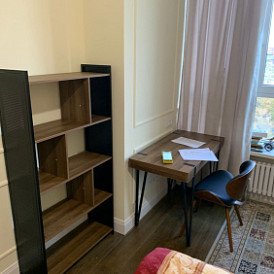 Стеллаж Oslo, орех/белый