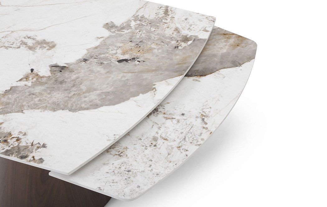 Стол раскладной Bonn 130-190, светлая керамика - фото 8