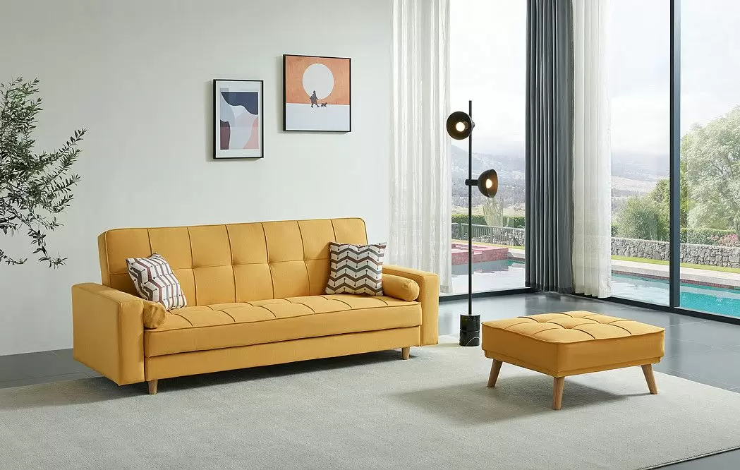 Диван-кровать Manhattan, желтый