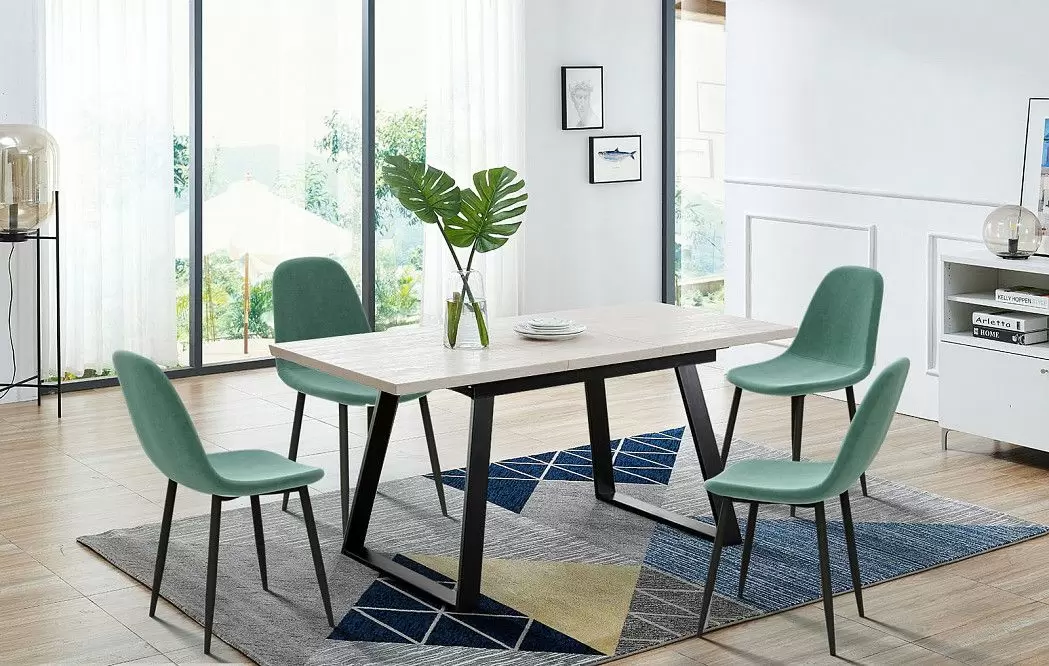 Стул Jackson, светло-зеленый/черный - фото 4