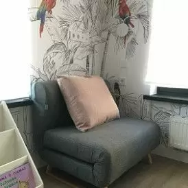 Диван-кровать Rosy 3-х местный, коричневый