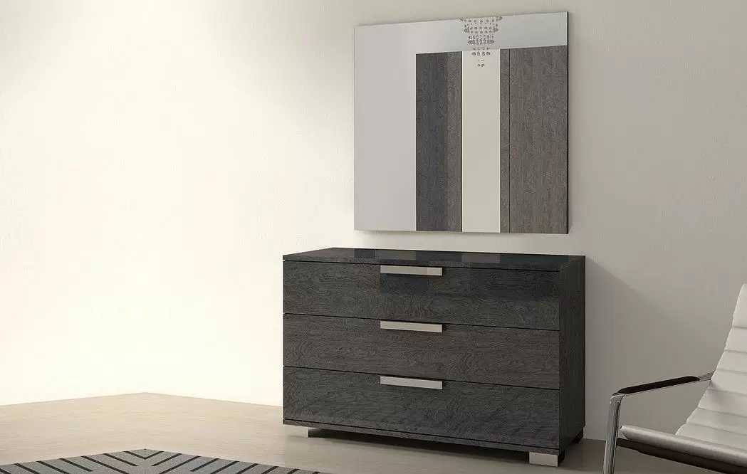 Комод Sarah (3 ящика), серый - фото 2