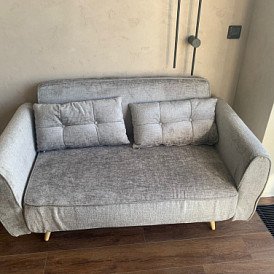 Диван-кровать Charm, серо-бежевый