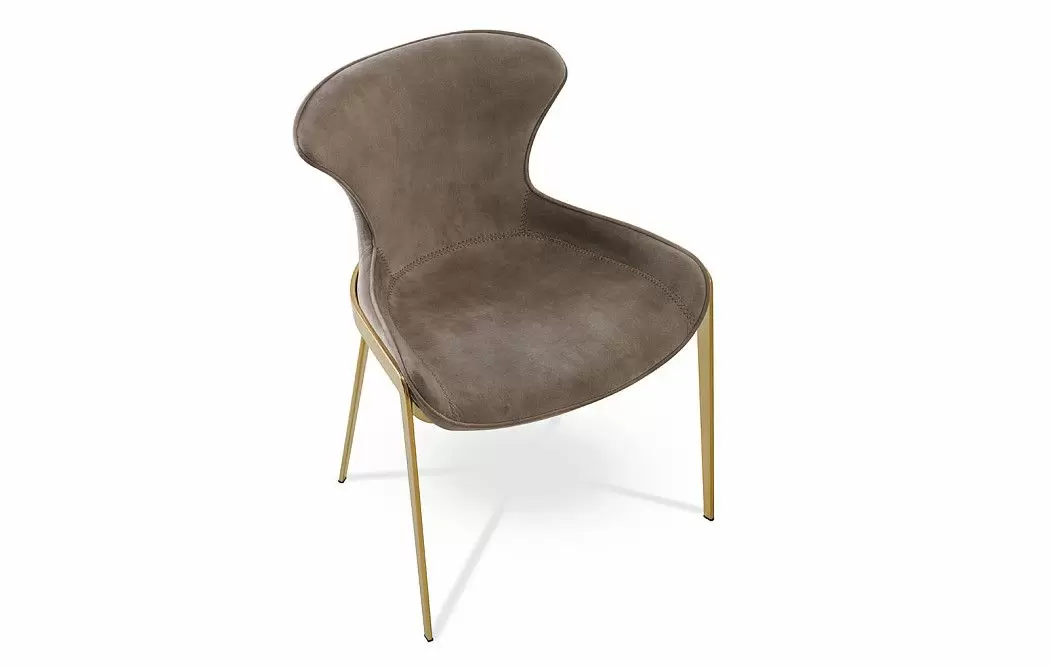 Стул Hillary, капучино/золото - фото 9