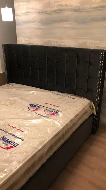 Кровать с подъемным механизмом Vivien, серый - фото 12