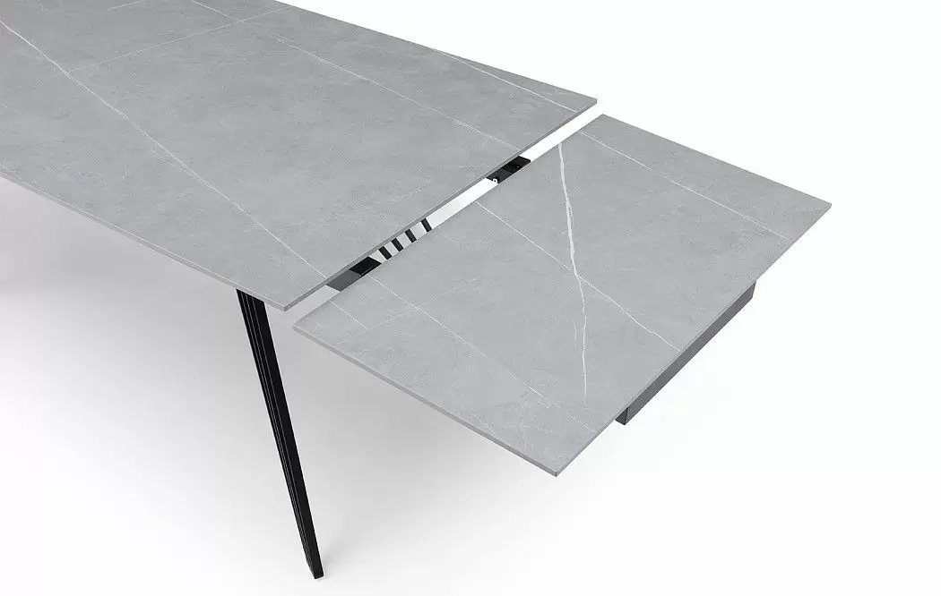 Стол раскладной Parma 160-240, серая керамика - фото 12