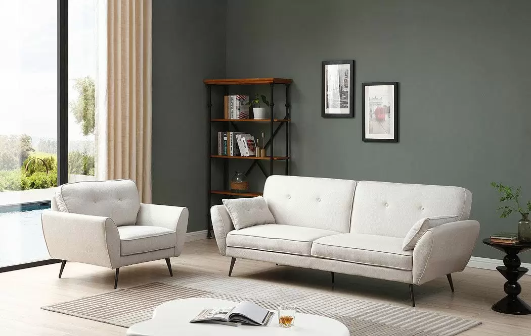 Диван-кровать Edinburgh, кремовый - фото 3