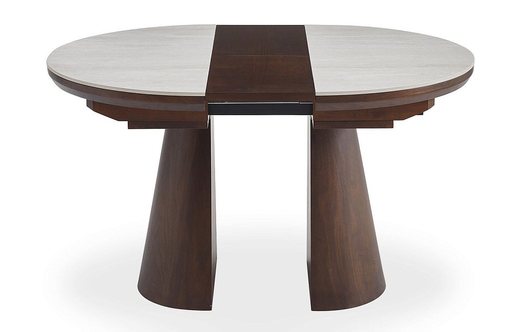 Стол раскладной Judy 100/130/160, керамика/орех - фото 11