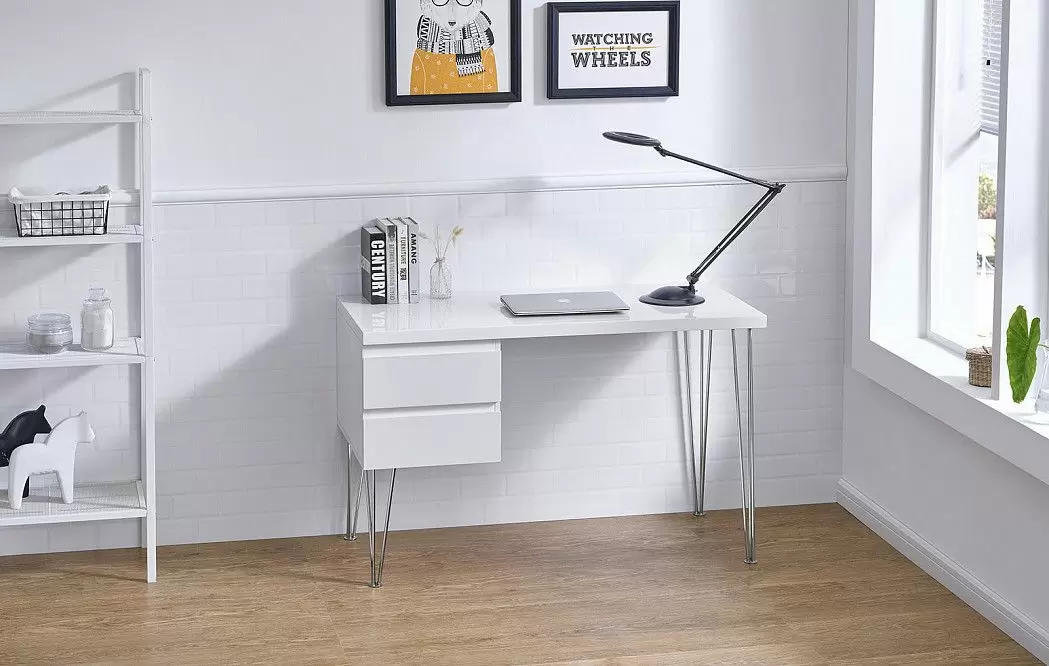 Стол письменный Novum, белый - фото 5