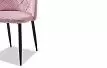 Стул Jill, розовый/черный