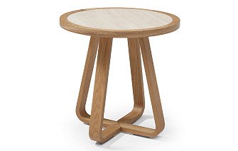 Стол журнальный Malta (50), керамика/ясень