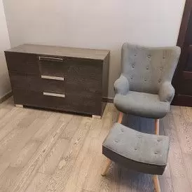 Тумба прикроватная Sarah, серый