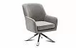 Кресло Molly, серо-бежевый/хром