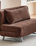 Диван-кровать Rosy 2-х местный, коричневый