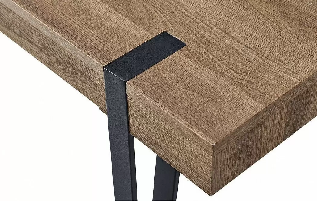 Стол письменный Project, орех/черный - фото 8