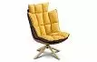 Кресло в стиле Husk, желтый