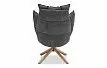 Кресло в стиле Husk, серый