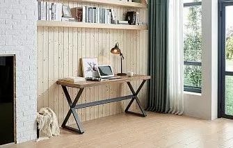 Стол письменный Sydney, орех/черный