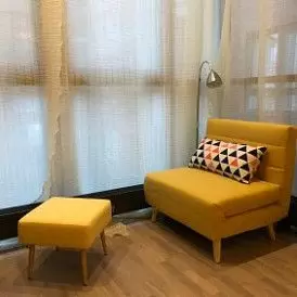 Комплект мягкой мебели Rosy, желтый