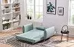 Диван-кровать Charm, мятно-бирюзовый