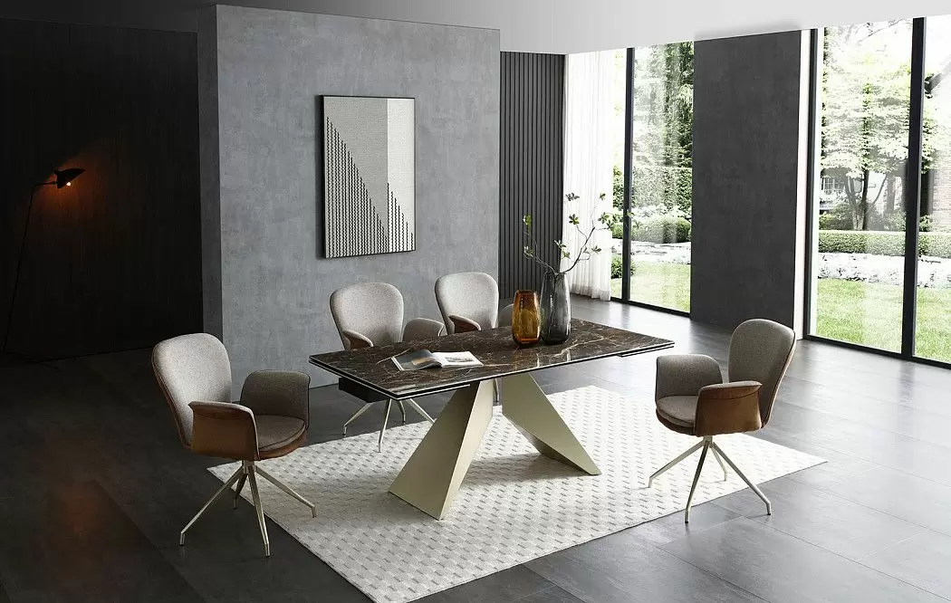 Стол Luxor + 4 стула Kimberly - фото 2