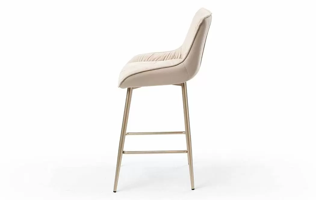 Стул полубарный Joely Bar (65), бежевый/шампань - фото 7