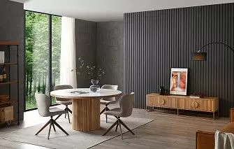 Стол Adriana + 4 стула Sofia