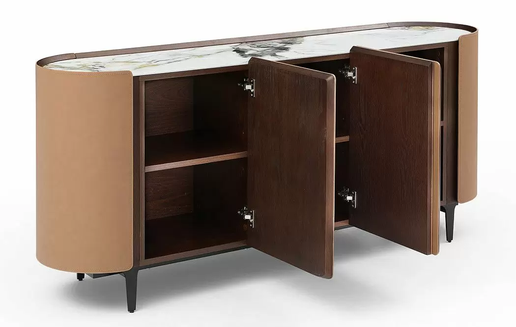 Буфет Scarlett, светлая керамика/коричневый - фото 7