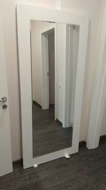 Зеркало E-77, белый - фото 2