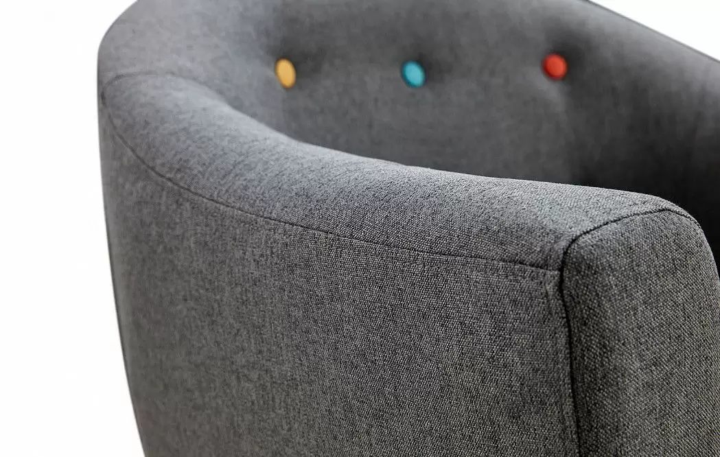 Комплект мягкой мебели Florence, темно-серый - фото 16