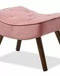 Оттоманка Hygge, коралловый/орех