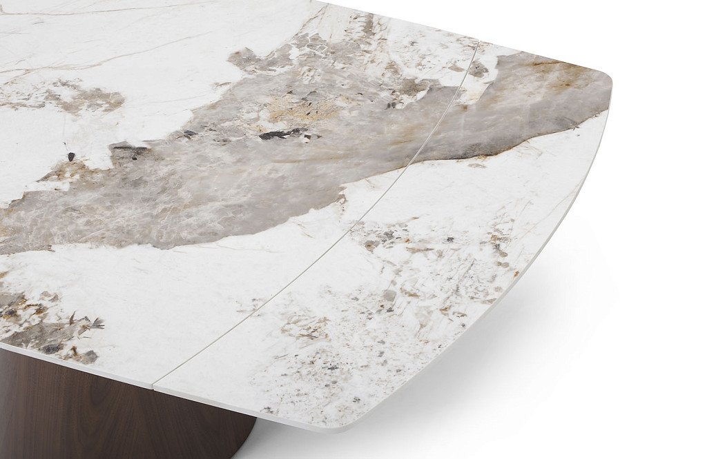 Стол раскладной Bonn 130-190, светлая керамика - фото 7