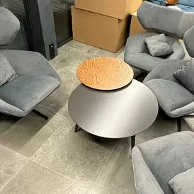 Стол журнальный Eclipse, дуб/темно-серый