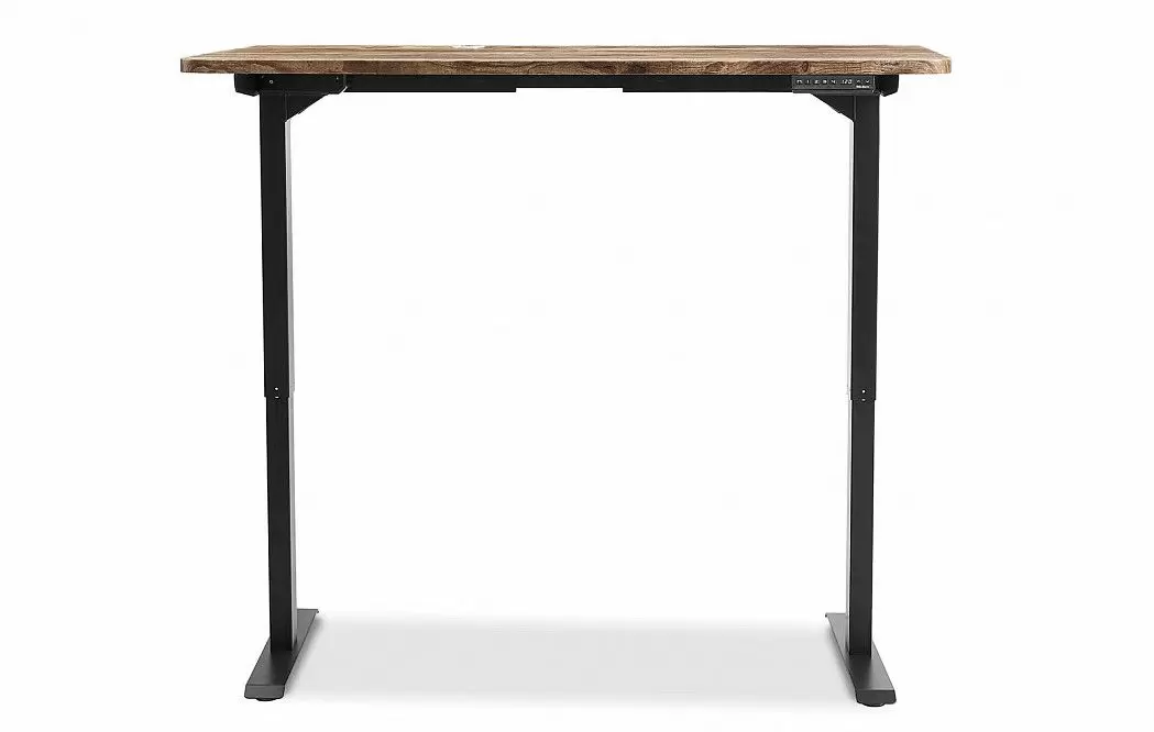 Стол Dallas (140) жженое дерево, регулируемая высота, электропривод - фото 11