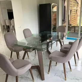 Стол Eden + 4 стула Berta