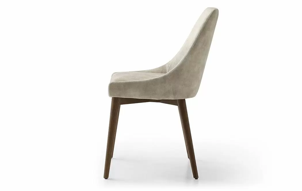 Стул Mikaela, бежевый/орех - фото 12