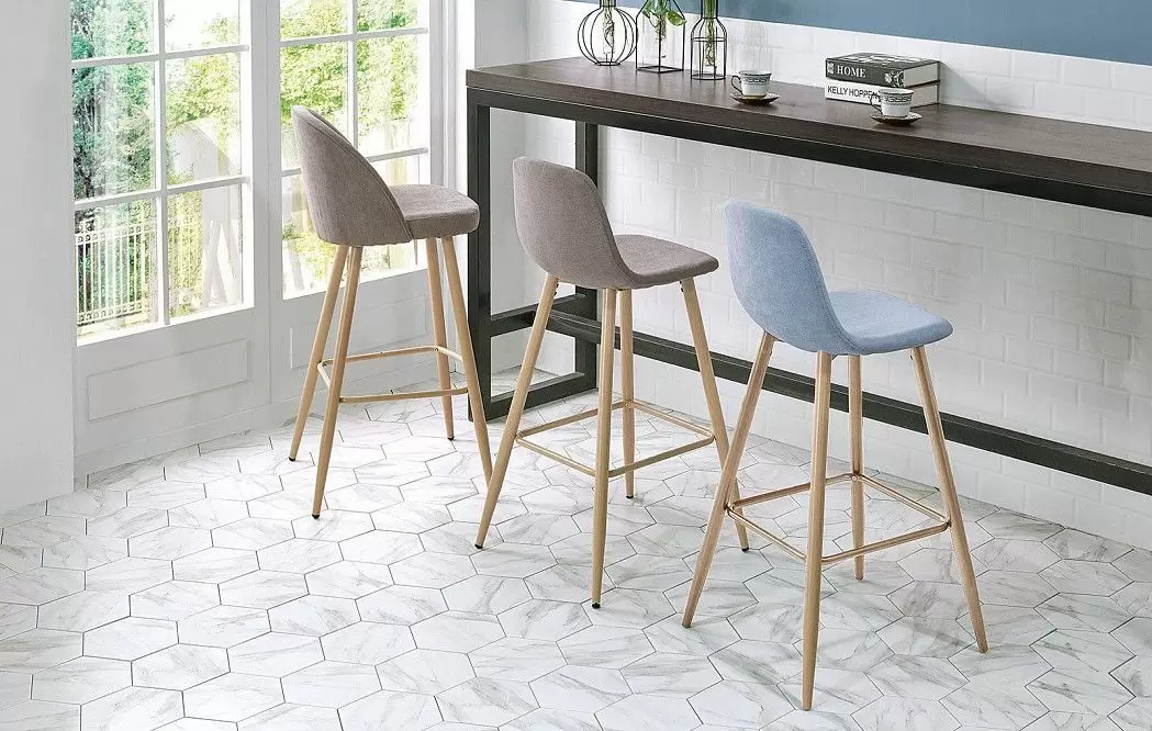 Стул барный Shelly Bar, темно-бежевый - фото 9