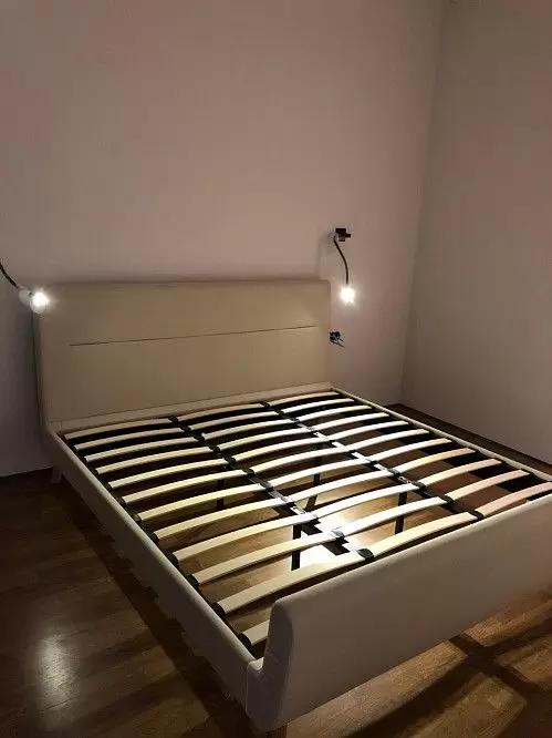 Кровать Borneo 160х200, бежевый - фото 15