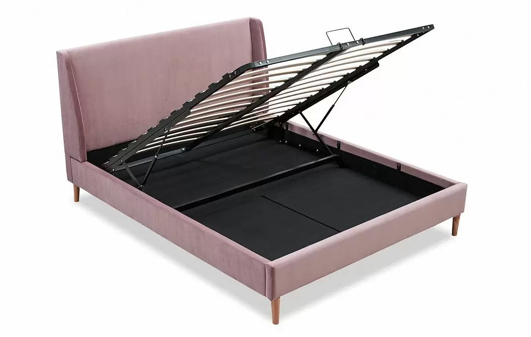 Комплект для спальни Carrera, лиловый/белый/дерево - фото 4