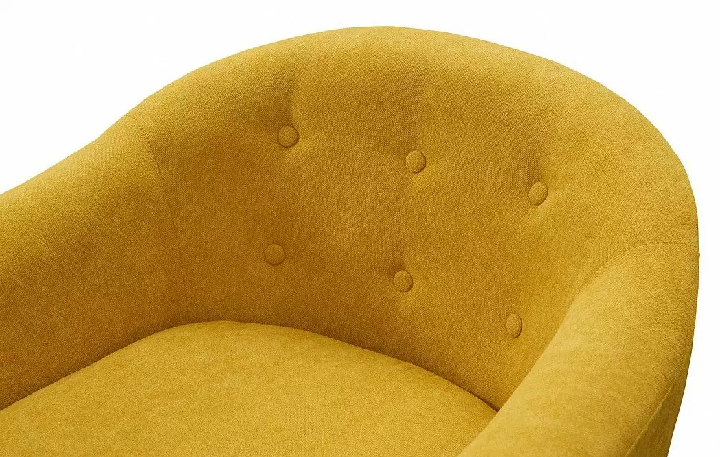 Комплект мягкой мебели Florence, желтый шафран/орех - фото 23