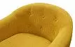 Комплект мягкой мебели Florence, желтый шафран/орех