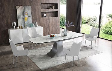 Стол Palermo + 4 стула Renzo